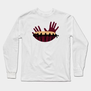 Djembe Drum Hands Long Sleeve T-Shirt